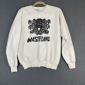 Los Angeles Apparel - Wasteland Vintage Store Graphic Sweatshirt White - Size L